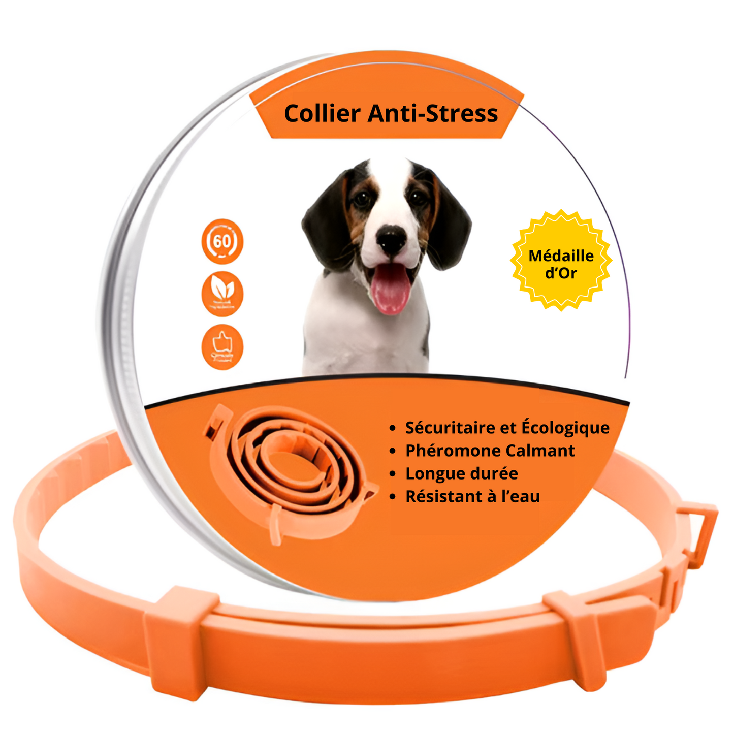 Collier Anti-Stress Chat & Chien